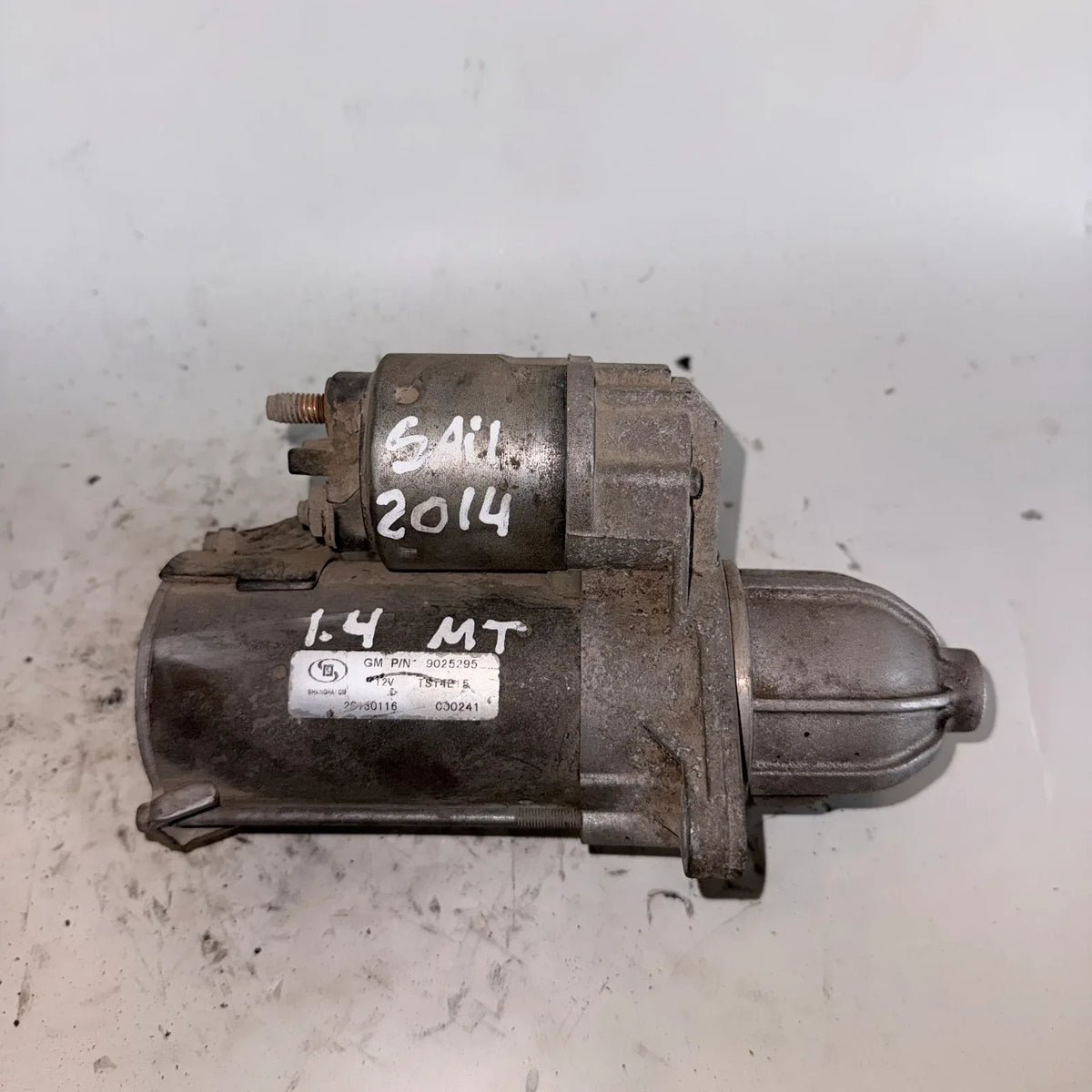 Motor de partida (Arranque) Chevrolet sail 2014 - 1.4 4x2 Bencina Mecánico