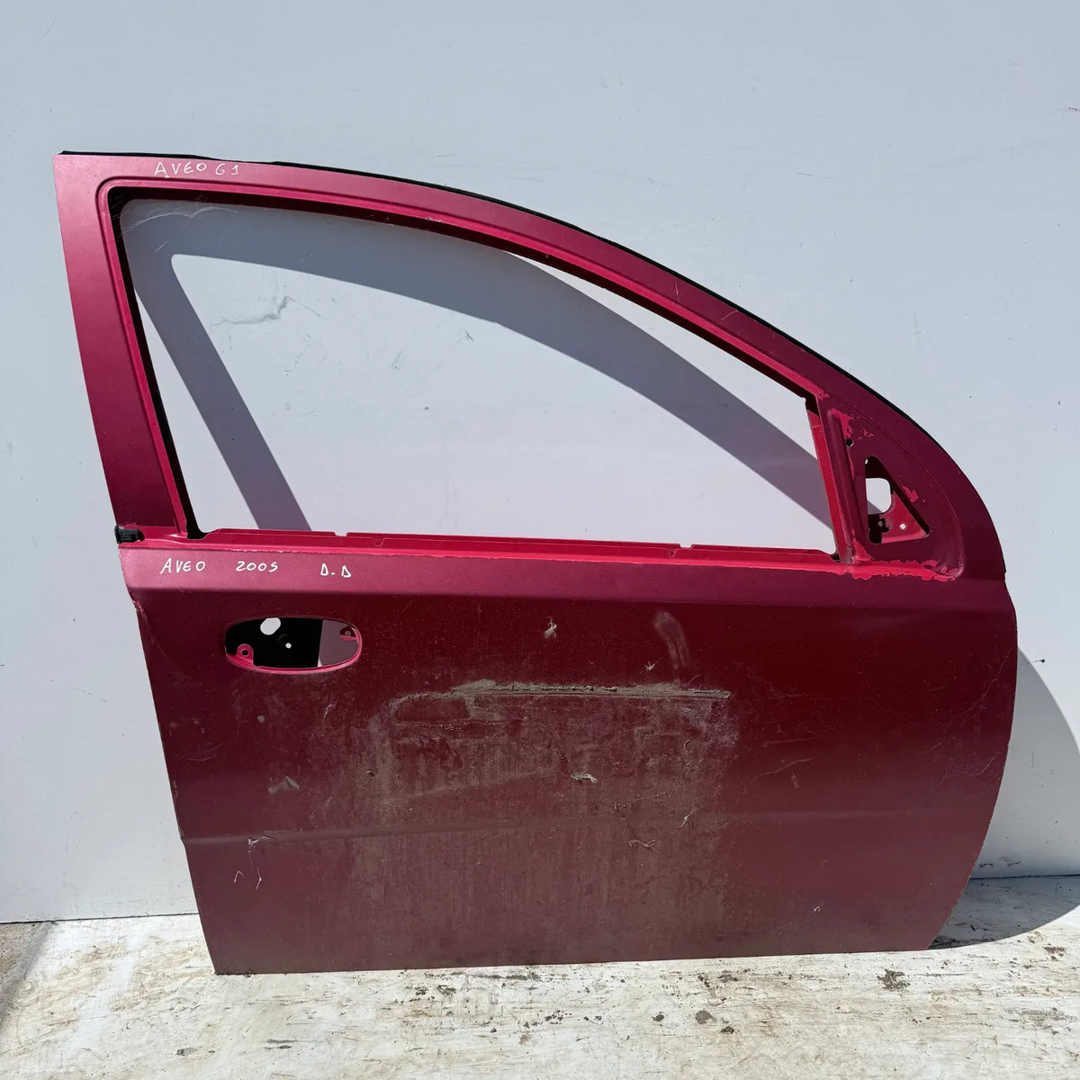 Puerta lata DELANTERA DERECHA Chevrolet Aveo 2005 - 4x2 Bencina Mecánico