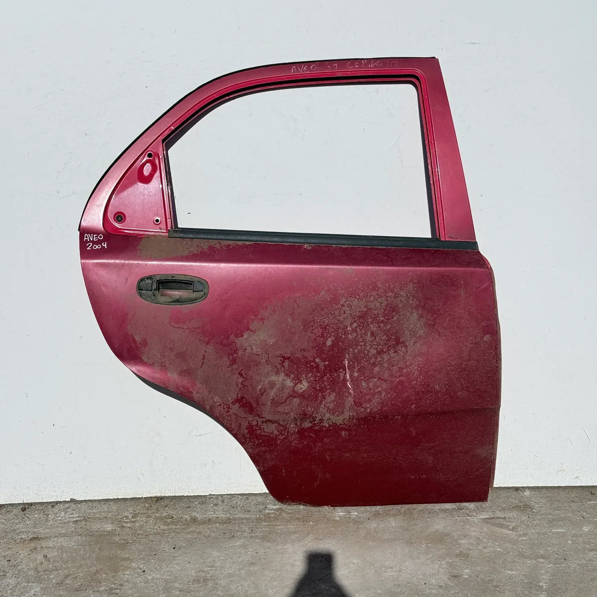 Puerta lata TRASERA DERECHA Chevrolet Aveo 2004 - 4x2 Bencina Mecánico