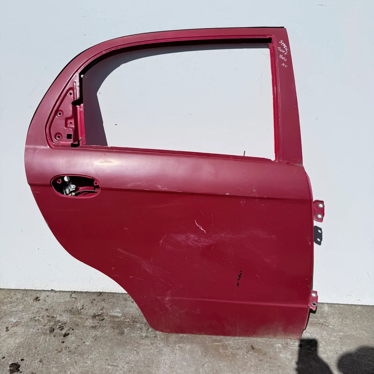 Puerta lata TRASERA DERECHA Chevrolet Spark 2007 - 4x2 Bencina Mecánico